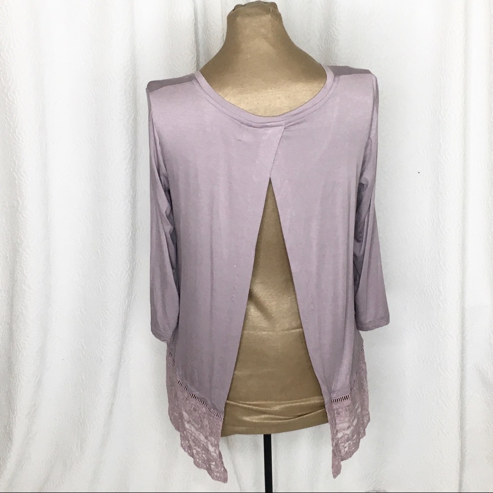 Logo Lori Bernstein Split Back Top - image 2